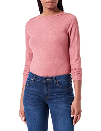 Garcia Damen Long Sleeve T-Shirt, Nostalgia Rose, L von Garcia