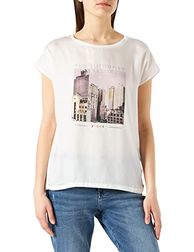 Garcia Damen N20205 T-Shirt, Off White, L von Garcia