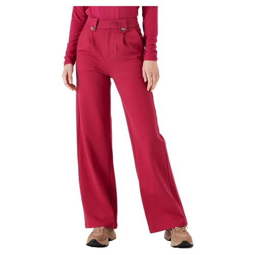 Garcia Damen Pants Non Denim Hose, Cherry pink, X-Large von Garcia