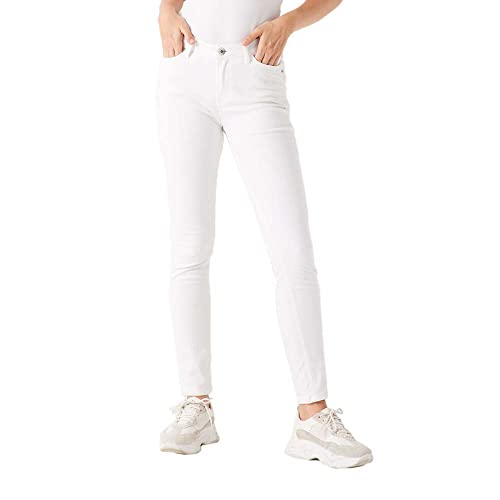 Garcia Damen Pants Non Denim Lässige Hose, White, 34 von GARCIA DE LA CRUZ