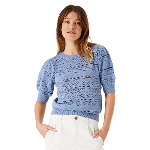 Garcia Damen Pullover, Blue Grey, M von Garcia