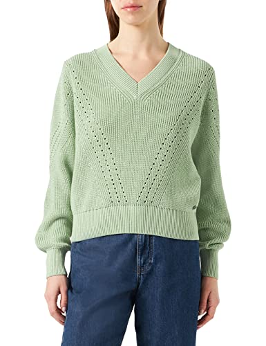 Garcia Damen Pullover, Smoke Green, L Garcia Damen Pullover, Smoke Green, L von GARCIA