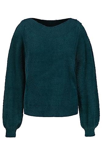 Garcia Damen Pullover, royal Petrol, M von GARCIA DE LA CRUZ