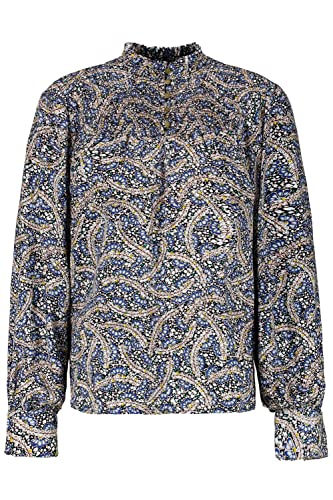 Garcia Damen Shirt Long Sleeve Bluse, Navy Peony, M von Garcia