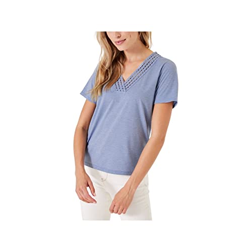 Garcia Damen Short Sleeve T-Shirt, Blue Grey, M von Garcia