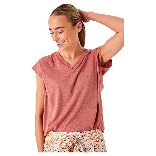 Garcia Damen Short Sleeve T-Shirt, Canyon Rose, S von Garcia