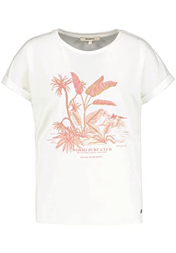 Garcia Damen Short Sleeve T-Shirt, Off White, L von Garcia