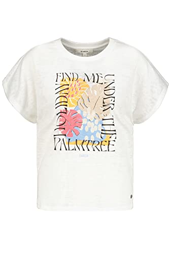 Garcia Damen Short Sleeve T-Shirt, Off White, L von Garcia