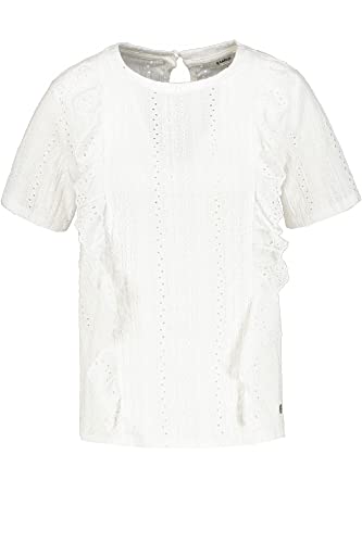 Garcia Damen Short Sleeve T-Shirt, Off White, M von Garcia