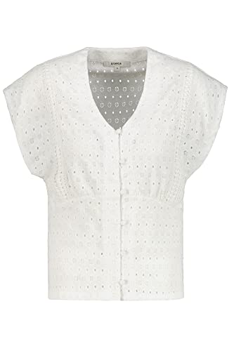 Garcia Damen Short Sleeve T-Shirt, Off White, S von Garcia