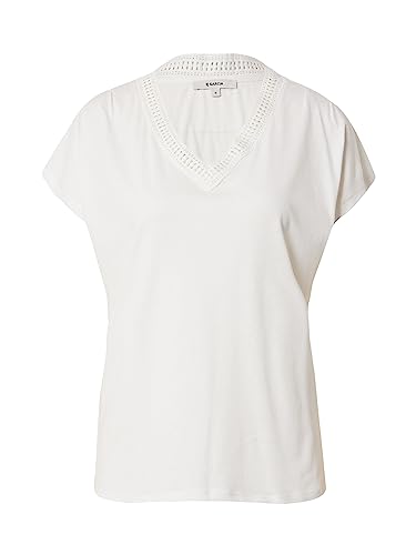 Garcia Damen Short Sleeve T-Shirt, Off White, XXL von Garcia