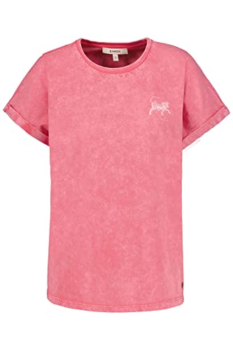 Garcia Damen Short Sleeve T-Shirt, Rouge red, M von Garcia