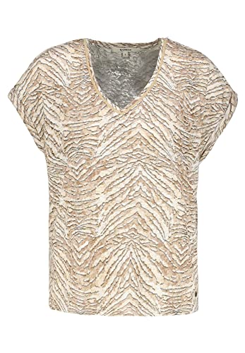 Garcia Damen Short Sleeve T-Shirt, Sesame, XS von GARCIA DE LA CRUZ