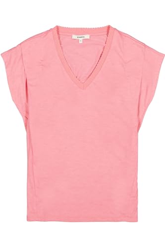 Garcia Damen Short Sleeve T-Shirt, Sunrise pink, XL von Garcia