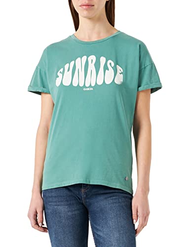 Garcia Damen Short Sleeve T-Shirt, deep sea, M von Garcia