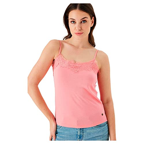 Garcia Damen Singlet Trägershirt/Cami Shirt, Sunrise pink, M von GARCIA DE LA CRUZ