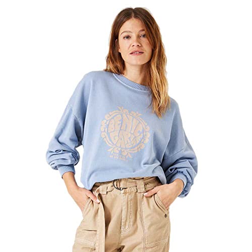 Garcia Damen Sweater Sweatshirt, Blue Grey, S von Garcia