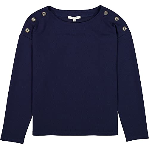 Garcia Damen Sweater Sweatshirt, Navy Peony, L von Garcia