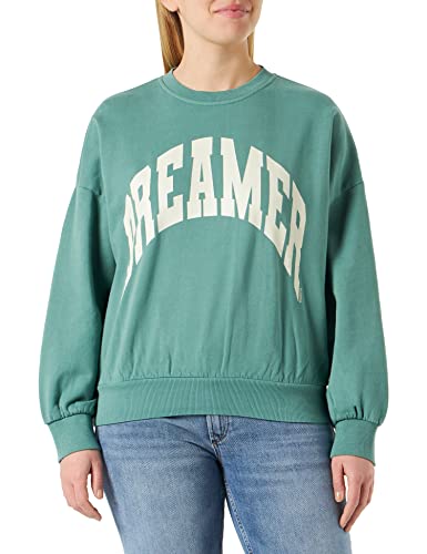 Garcia Damen Sweater Sweatshirt, deep sea, S von Garcia