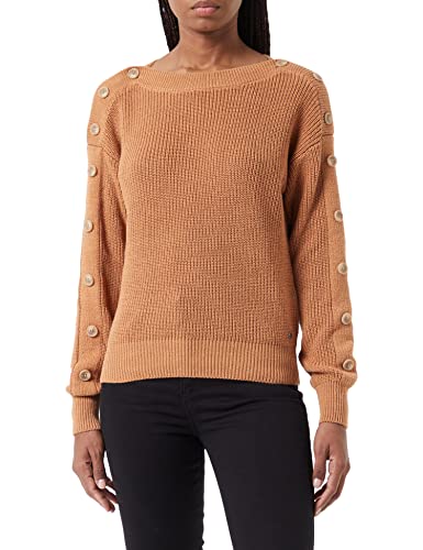 Garcia Damen T20240_Ladies Pullover, Burnt Sand, L von Garcia