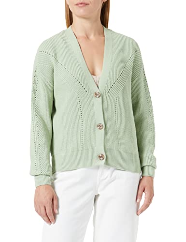 Garcia Damen T20251_Ladies Cardigan Pullover, Mint Glaze, M von Garcia