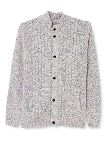 Garcia Herren Cardigan Knit Strickjacke, Cream Melee, S von Garcia