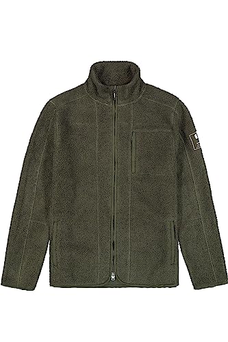 Garcia Herren Colbert + Gilet Sweatshirt, Dark Green, XL von Garcia