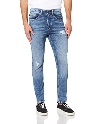 Garcia Herren Largo Tapered Fit Jeans, Blau (Medium Used 7530), 32W / 32L EU von Garcia