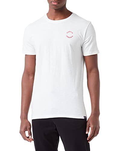 Garcia Herren P21209 T-Shirt, White, M von Garcia