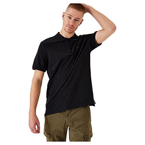 Garcia Herren Polo Polohemd, Black, 3XL von Garcia