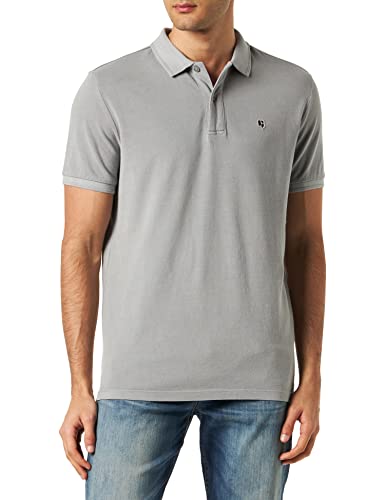 Garcia Herren Polo Polohemd, Cement, XL von Garcia