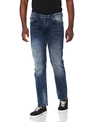 Garcia Herren Savio Slim Jeans, Blau (Dark Used 5520), Blau (Dark Used 5520), W33/L34 von Garcia
