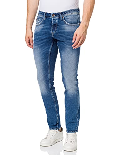 Garcia Herren Savio Slim Jeans, Blau (Dark Used 5520), Blau (Vintage Used 5763), W27/L32 von Garcia