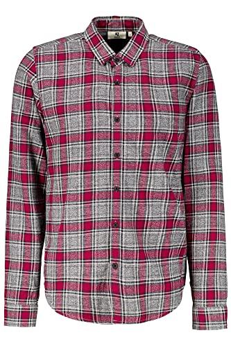 Garcia Herren Shirt Long Sleeve Hemd, Raspberry, L von Garcia