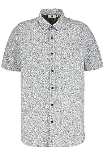 Garcia Herren Shirt Short Sleeve Hemd, White, 3XL von Garcia