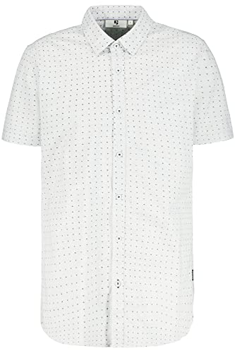 Garcia Herren Shirt Short Sleeve Hemd, White, L von Garcia