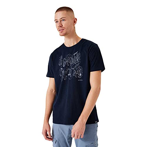 Garcia Herren Short Sleeve T-Shirt, Dark Moon, S von Garcia