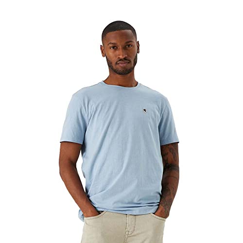 Garcia Herren Short Sleeve T-Shirt, Dusty Blue, M von Garcia