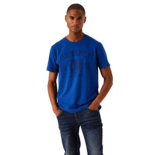 Garcia Herren Short Sleeve T-Shirt, Vibrant Blue, 3XL von GARCIA DE LA CRUZ