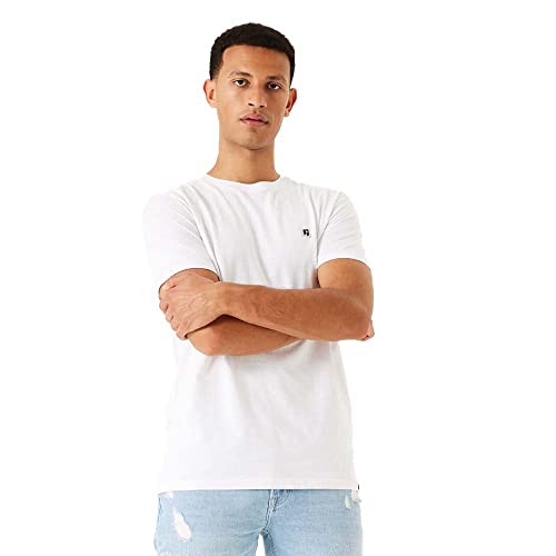 Garcia Herren Short Sleeve T-Shirt, White, L von Garcia