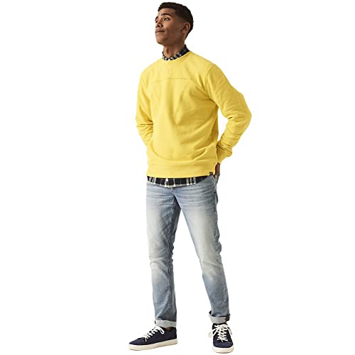 Garcia Herren Sweater Sweatshirt, Bright Yellow, L von Garcia