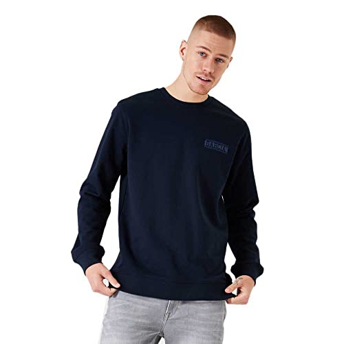 Garcia Herren Sweater Sweatshirt, Dark Moon, M von Garcia