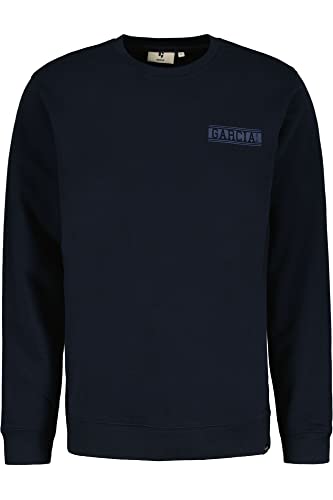 Garcia Herren Sweater Sweatshirt, Dark Moon, XL von Garcia