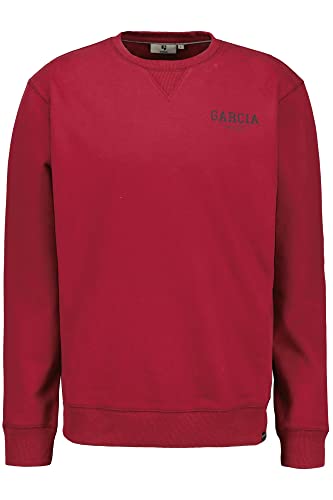 Garcia Herren Sweater Sweatshirt, Raspberry, M von Garcia