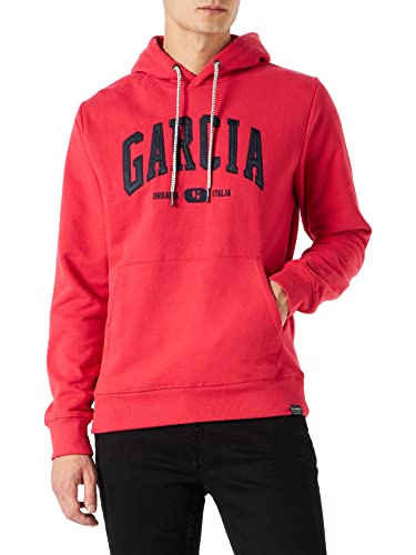 Garcia Herren Sweater Sweatshirt, Scarlet, L von Garcia