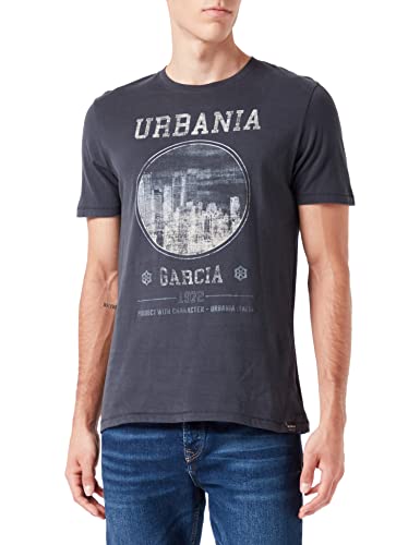 Garcia Herren T21001-3434 T-Shirt, Concrete, XL von Garcia