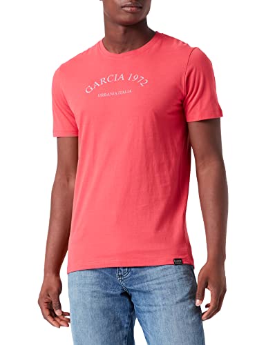 Garcia Herren T21006-5107 T-Shirt, Scarlet, S von Garcia