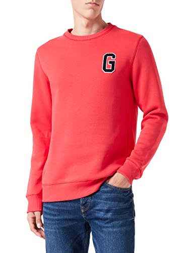 Garcia Herren T21065_Men`s Sweat Sweatshirt, Scarlet, S von Garcia