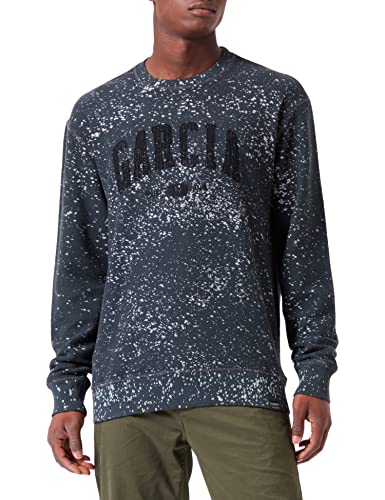 Garcia Herren T21066_Men`s Sweat Sweatshirt, Concrete, M von Garcia