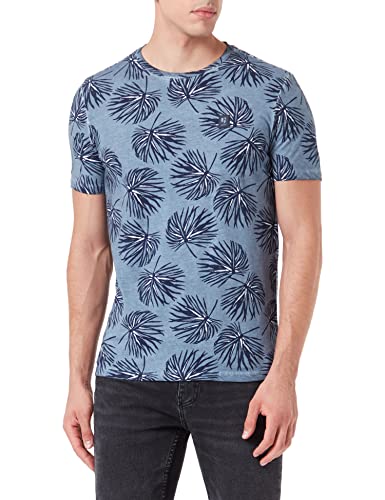 Garcia Herren U21202-19 T-Shirt, Oil Blue, XL von Garcia